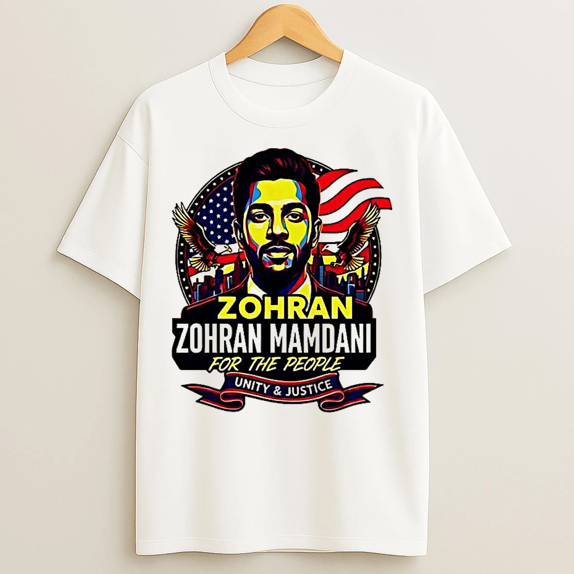 Zohran Mamdani For The People Political T Shirts