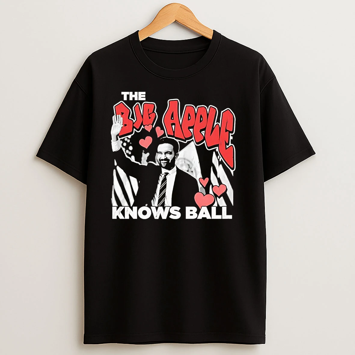 Zohran Mamdani The Big Apple Knows Ball T Shirts