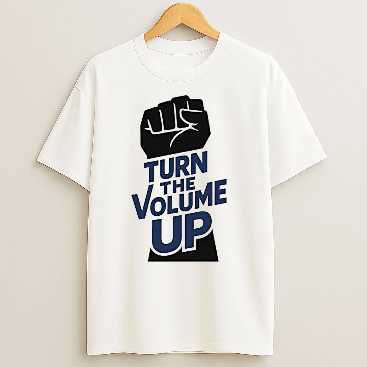 Zohran Mamdani Turn The Volume Up Statement T Shirts