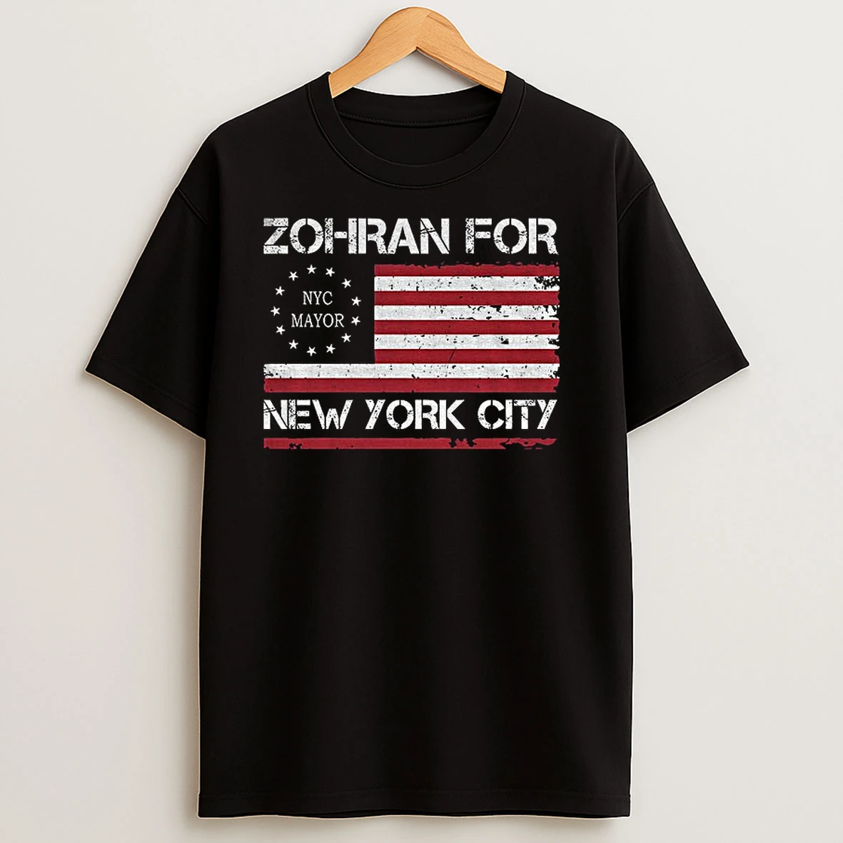 Zohran For Nyc Flag Usa Nycs First Muslim Mayor T Shirts