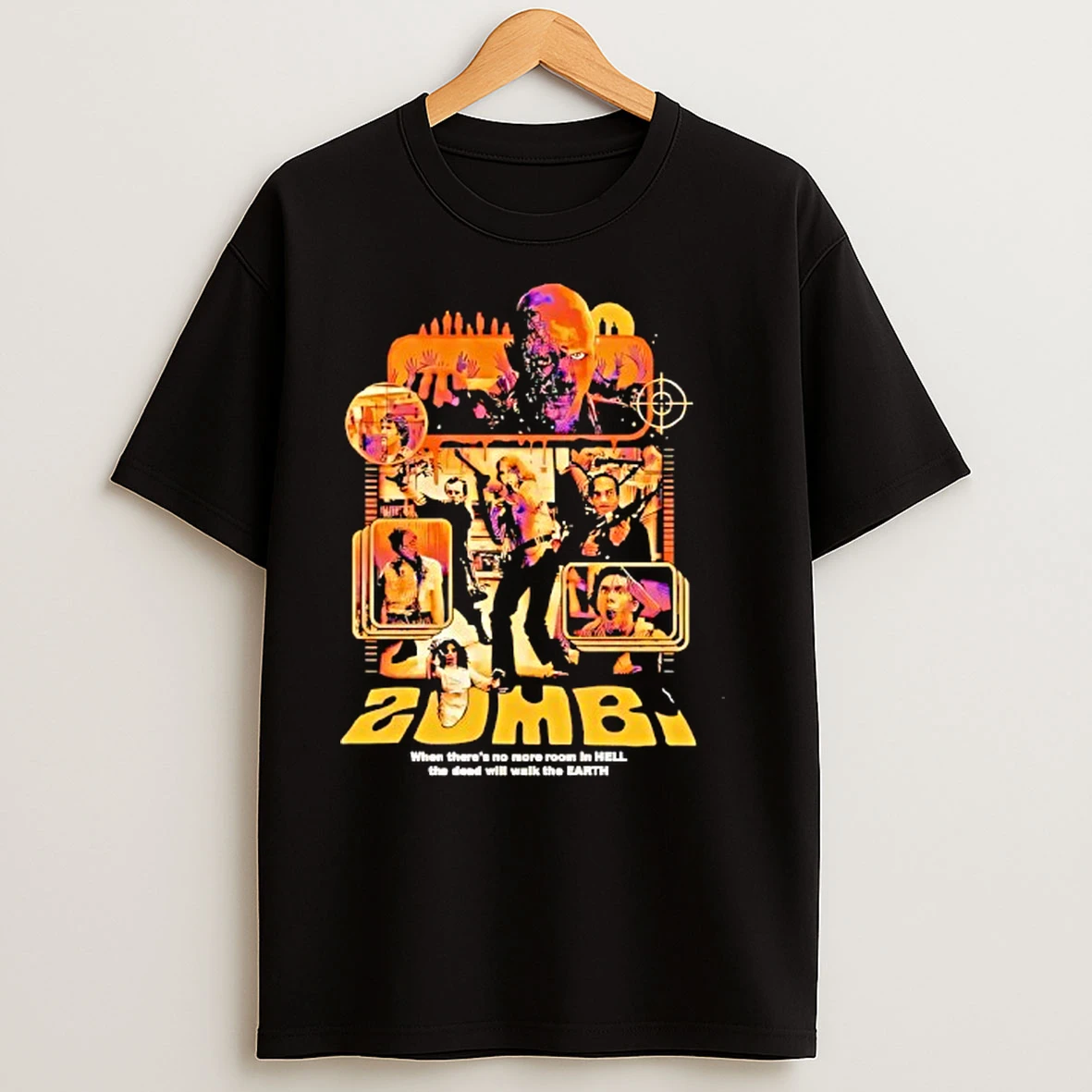 Zombi When Theres No More Room In Hell The Dead Will Walk The Earth T Shirts
