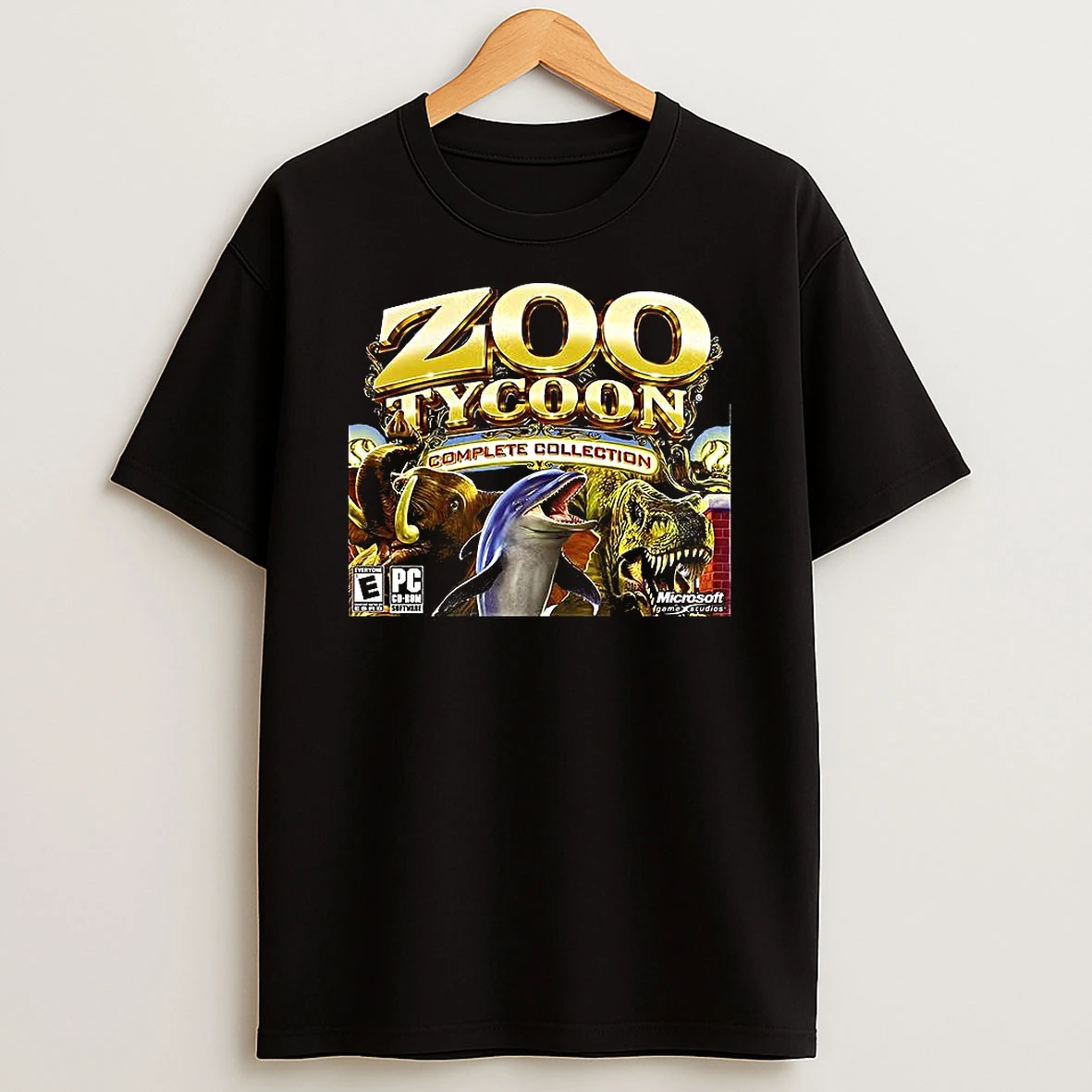 Zoo Tycoon Dolphin Complete Collection Video Game Shirts