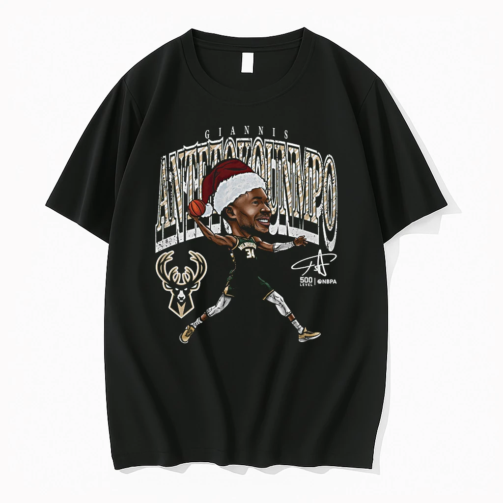 Giannis Antetokounmpo Milwaukee Bucks T Shirt Nba Nbpa 06 Shirts