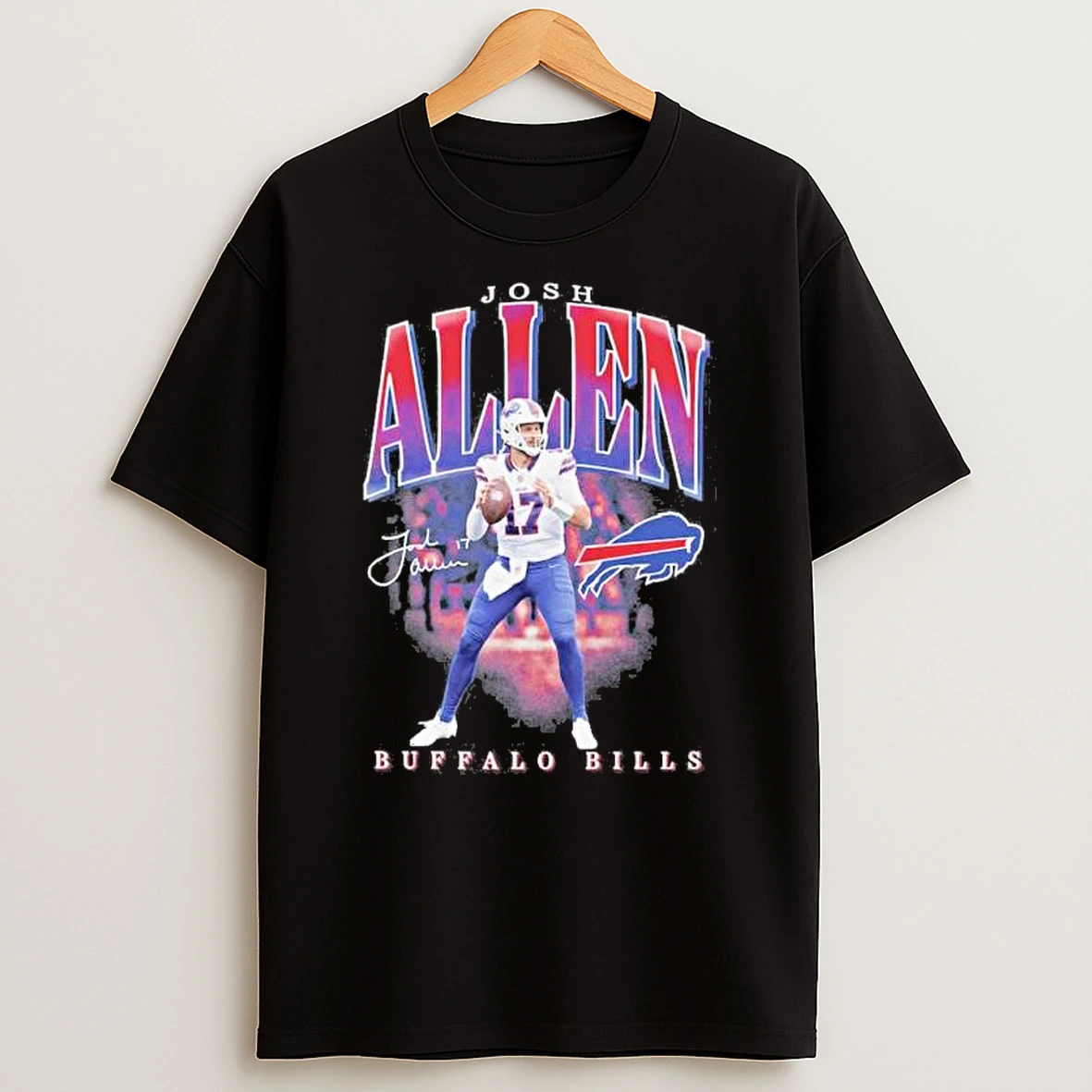 J9dauxiv Josh Allen Buffalo Bills Player Hype Shirts