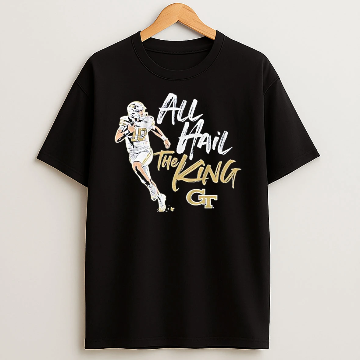 Ji2hwfry Georgia Tech Football All Hail Haynes King Shirts