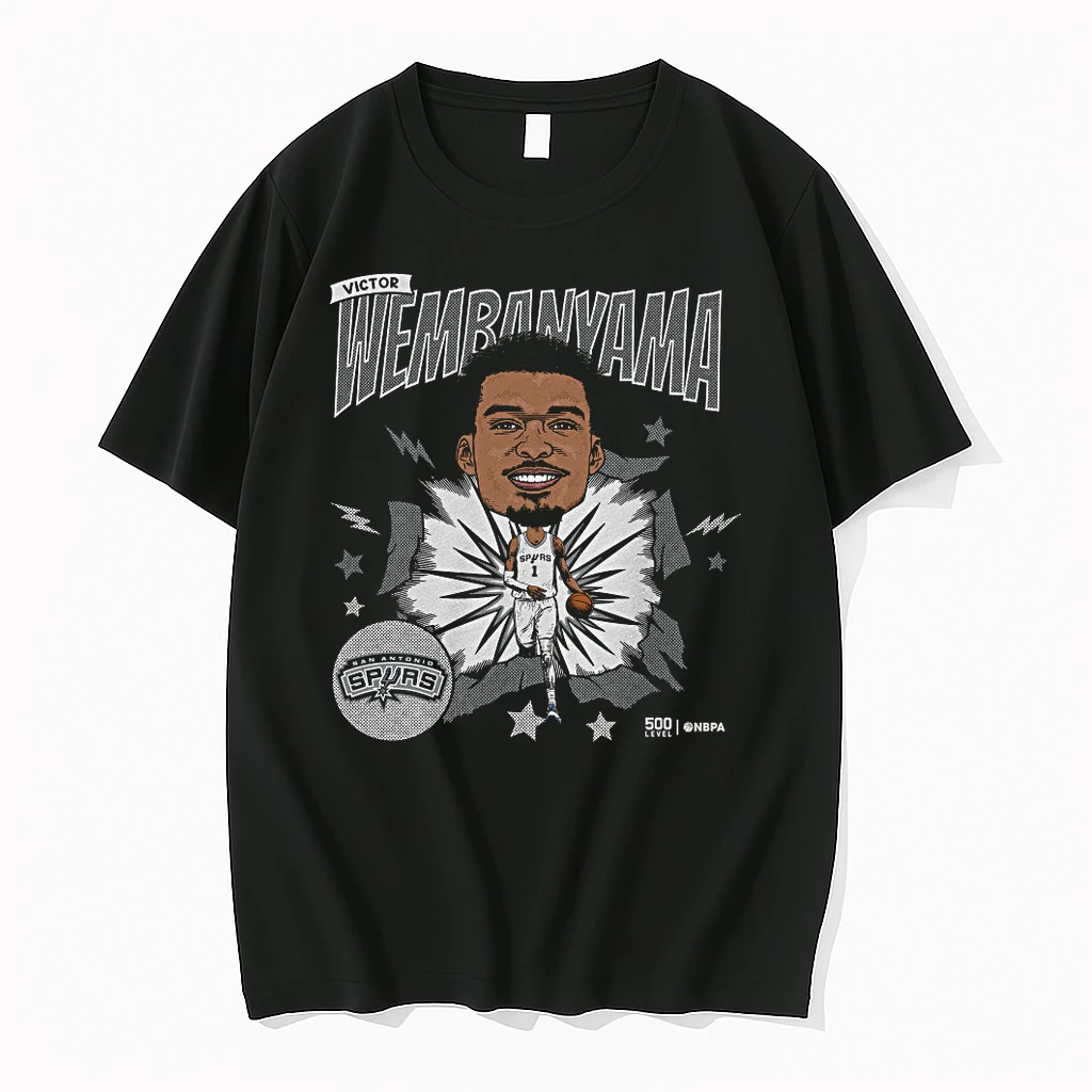 Victor Wembanyama San Antonio Spurs T Shirt Nba Nbpa 06 Shirts