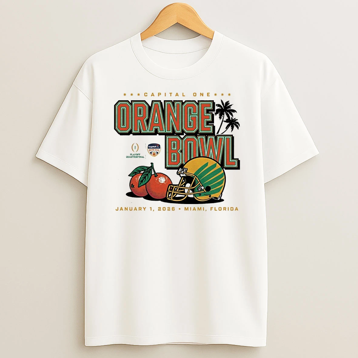 0gfskzt0 Oregon Ducks 2026 Capital One Orange Bowl January 1 Miami Florida Helmet Shirts