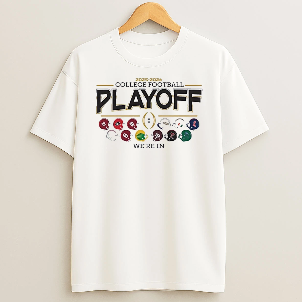 12 Team Cfp 2025 26 Were In Shirts
