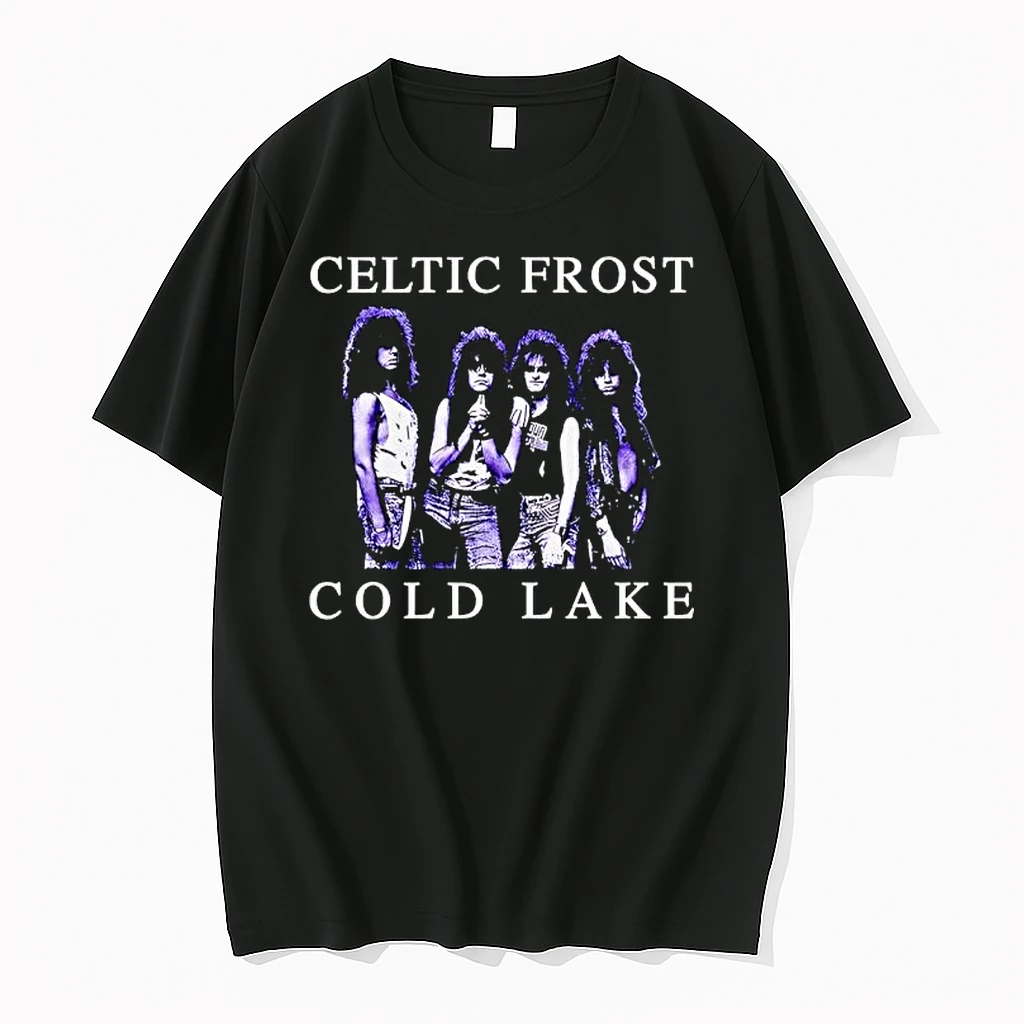 1988 Album Cold Lake Celtic Frost Band Graphic Shirts