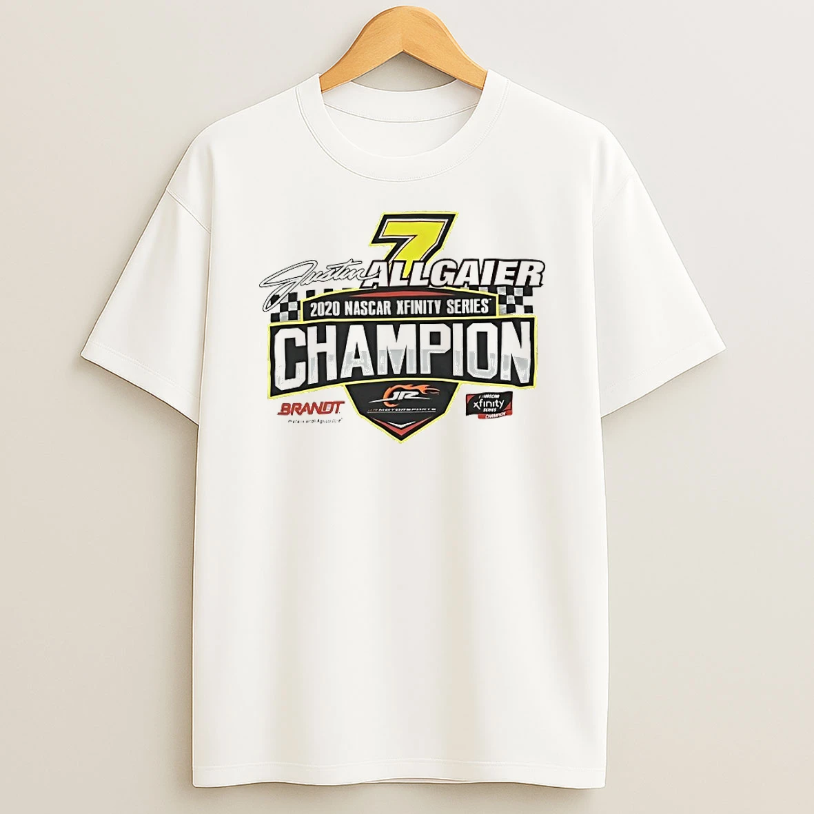 2020 Justin Allgaier Xfinity Series Champion Shirts
