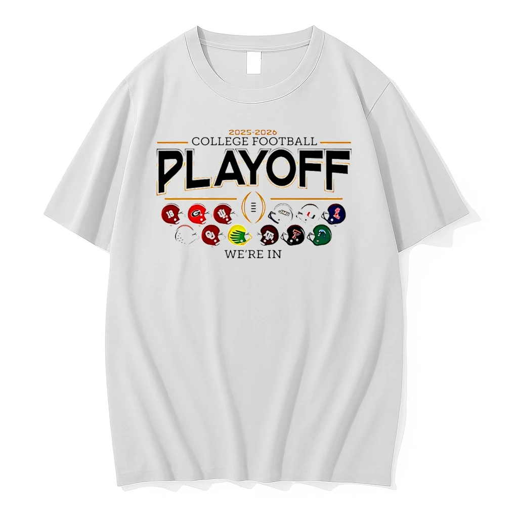 2025 26 Cfp 12 Team Football Helmet Were In Shirts