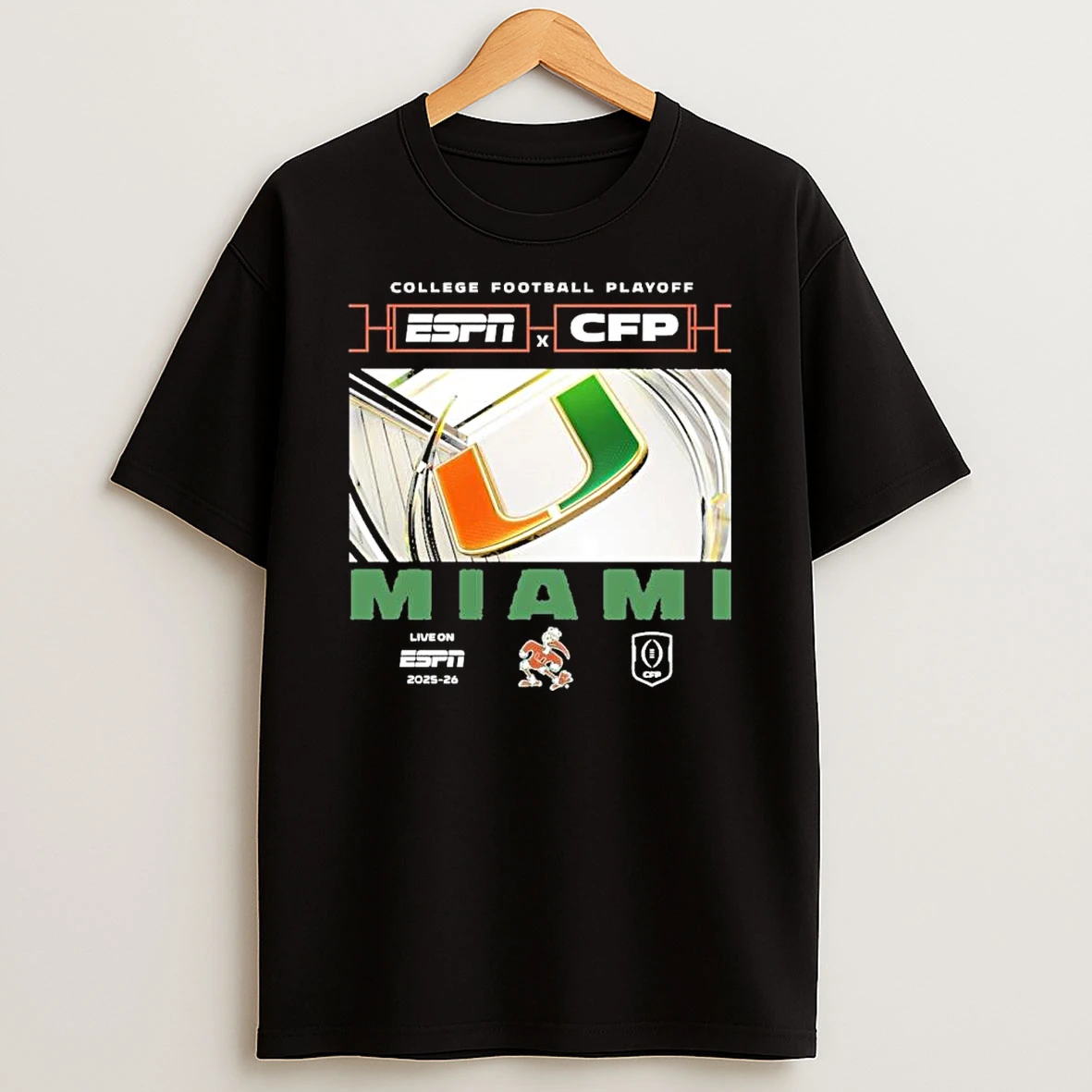 2025 26 Cfp Miami Hurricanes Window Shirts