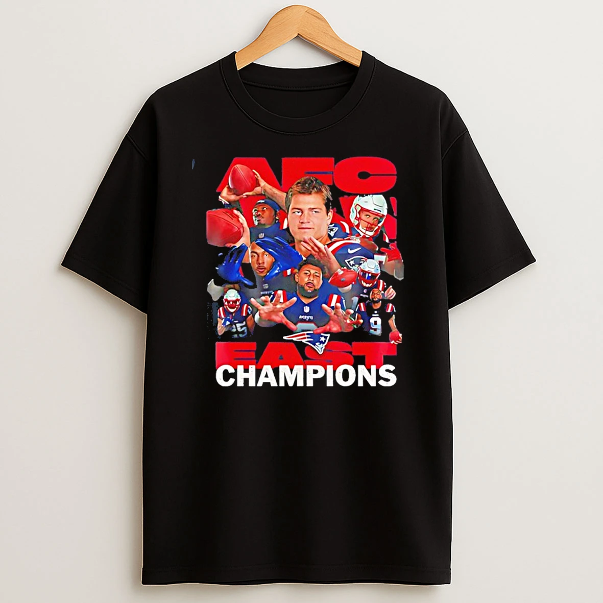 2025 Afc East Champions New England Patriots All Team Shirts