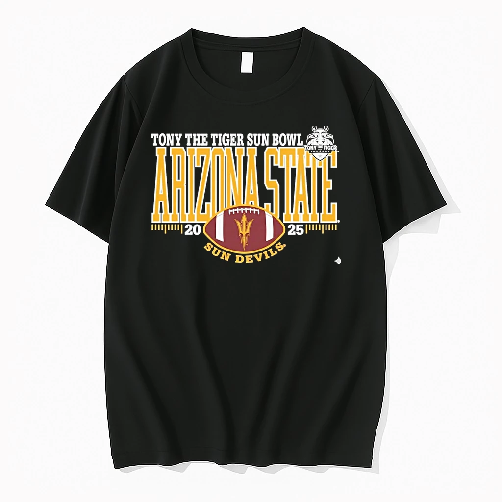 2025 Arizona State Sun Devils Tony The Tiger Sun Bowl Shirts
