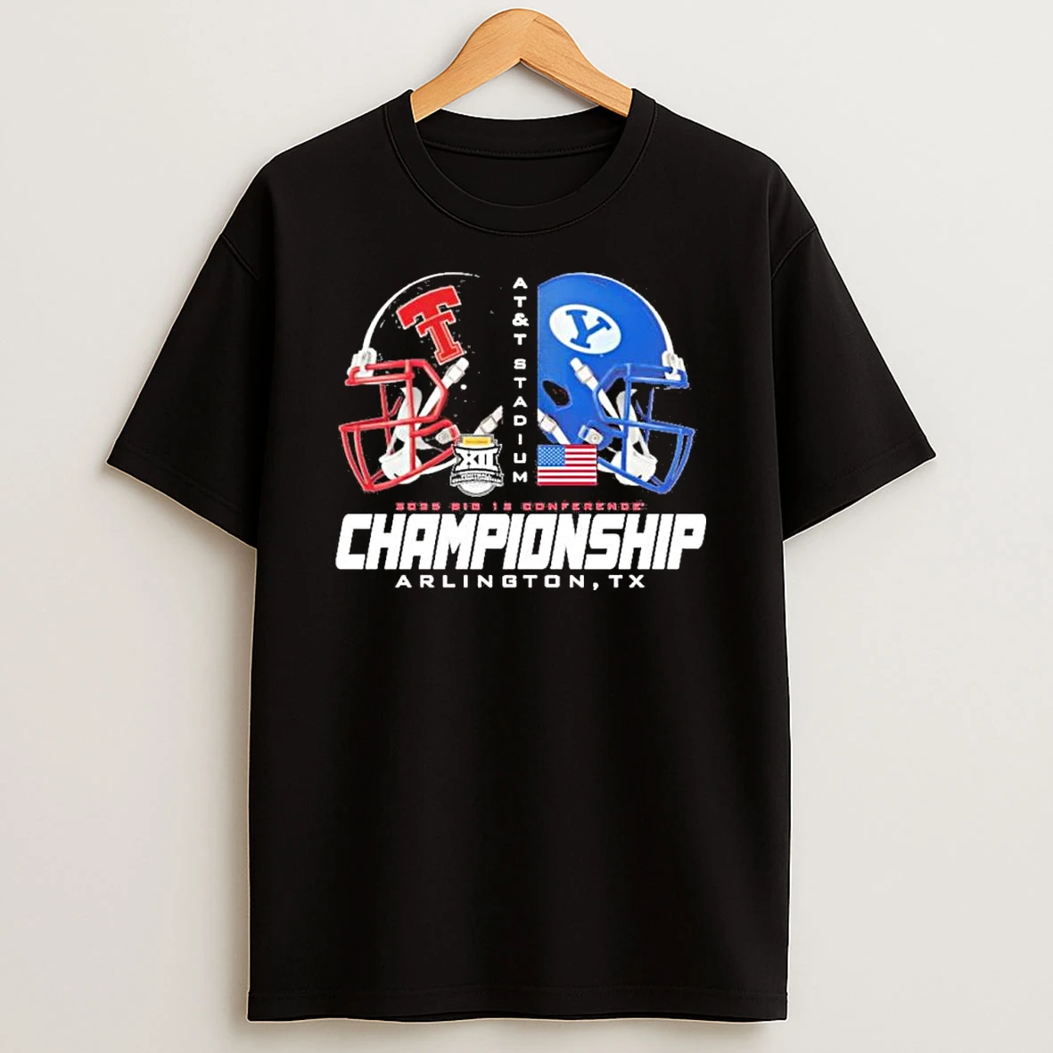 2025 Big 12 Championship Texas Tech Vs Byu Shirts