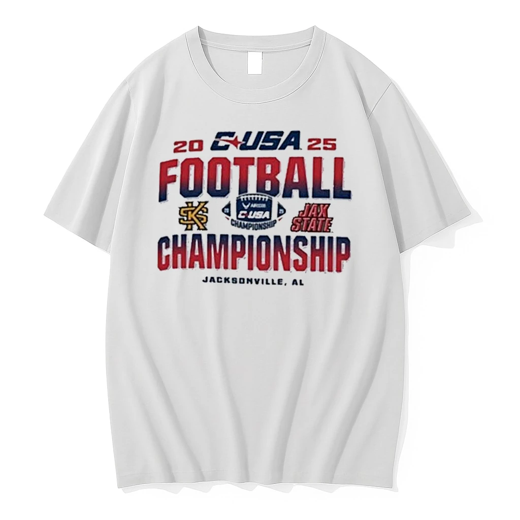 2025 C Usa Football Championship Jacksonville State Vs Kennesaw State Shirts