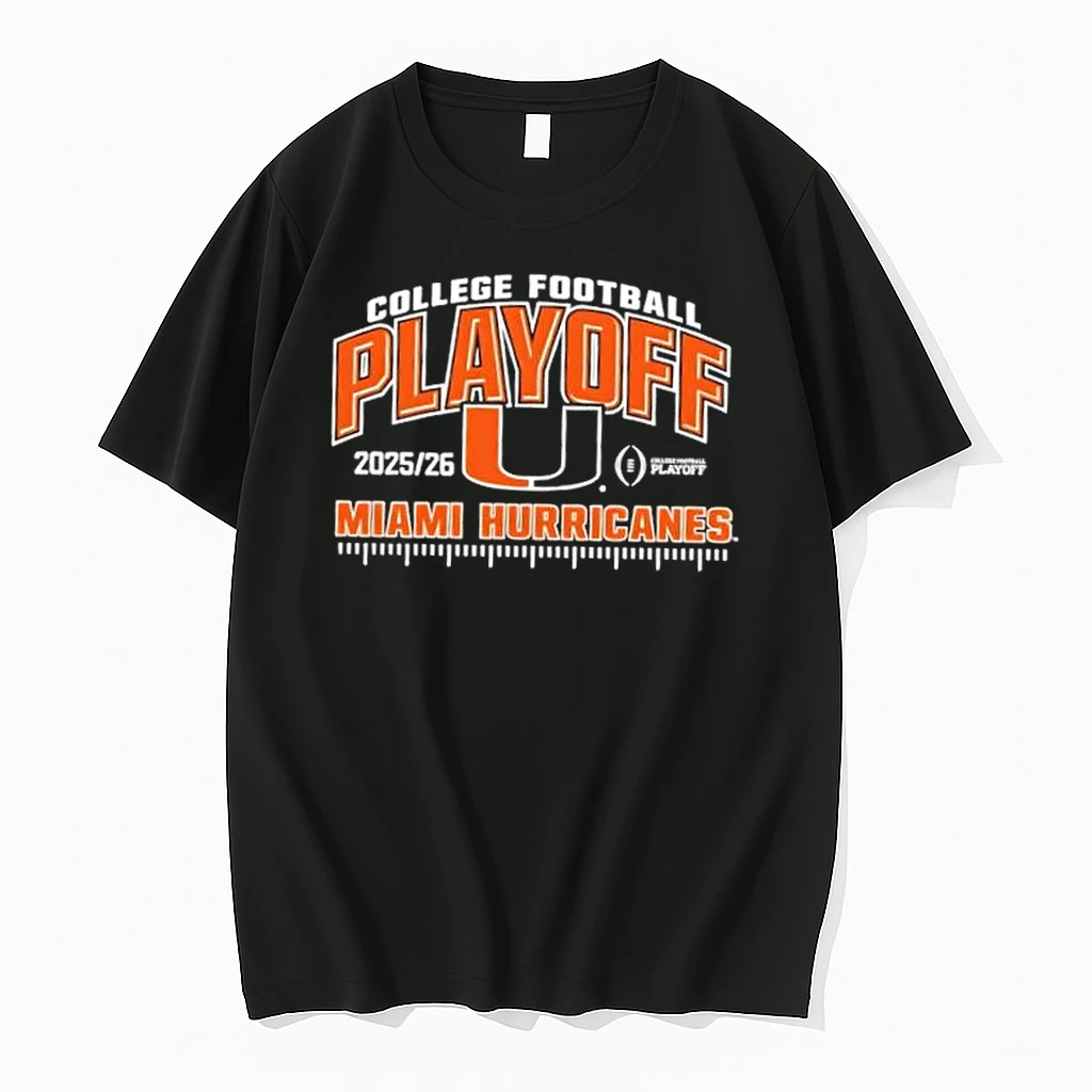 2025 Cfp College Football Playoff Miami Hurricanes Shirts