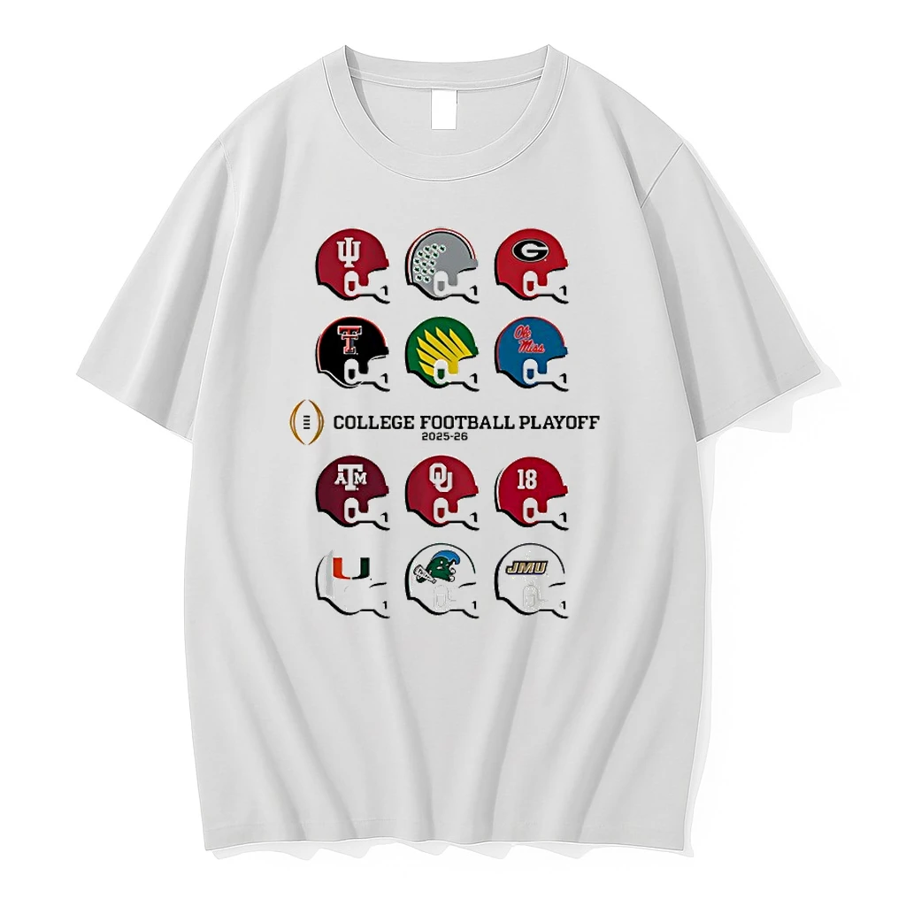 2025 Cfp Field Toy Team Helmets College Football Playoff 2025 2026 Shirts