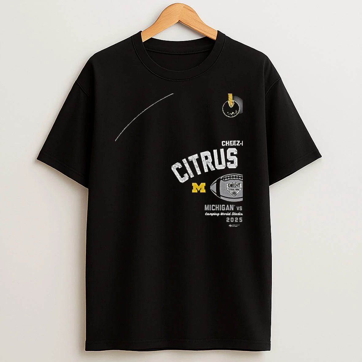 2025 Cheez It Citrus Bowl Michigan Wolverines Vs Texas Longhorns Camping World Stadium Orlando Shirts