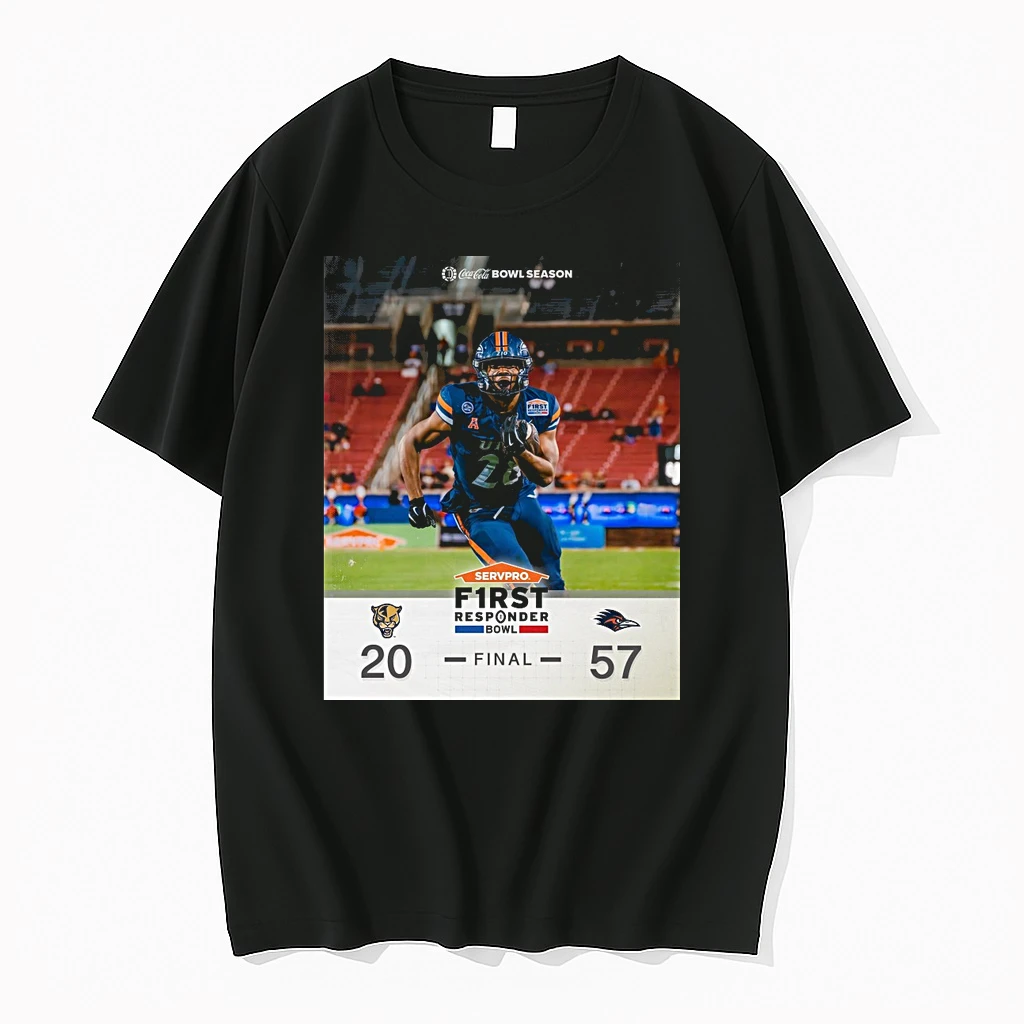 2025 Coca Cola Bowl Season Servpro First Responder Bowl Fiu Panthers Vs Utsa Roadrunners Final Score 20 57 Shirts