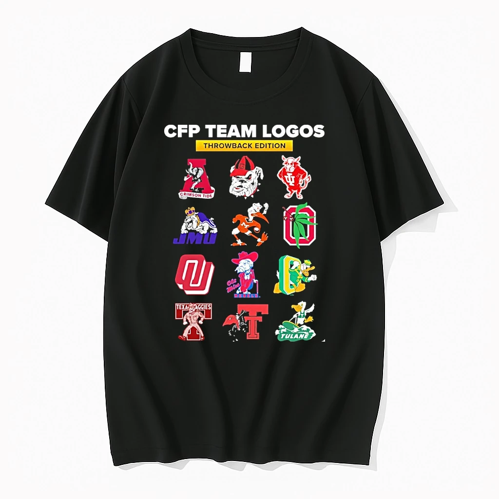 2025 College Football Playoff Team Has The Best Throwback All Logos Shirts