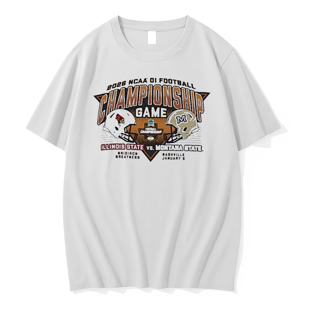 2025 Di Football Championship Illinois State Vs Montana State Shirts