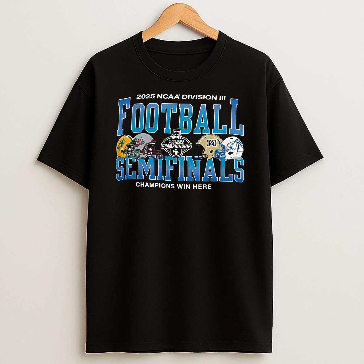 2025 Division Ii Football Championship Semifinals North Dakota Montana Grizzlies Bobcats Champions Win Here Shirts