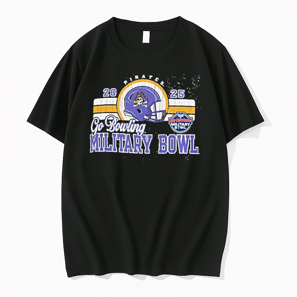 2025 Ecu Pirates Military Bowl Team Shirts