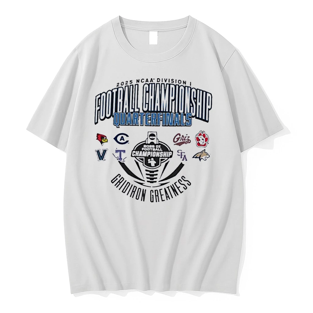 2025 Fcs Ncaa Di Football Championship Quarterfinals Gridiron Greatness Shirts