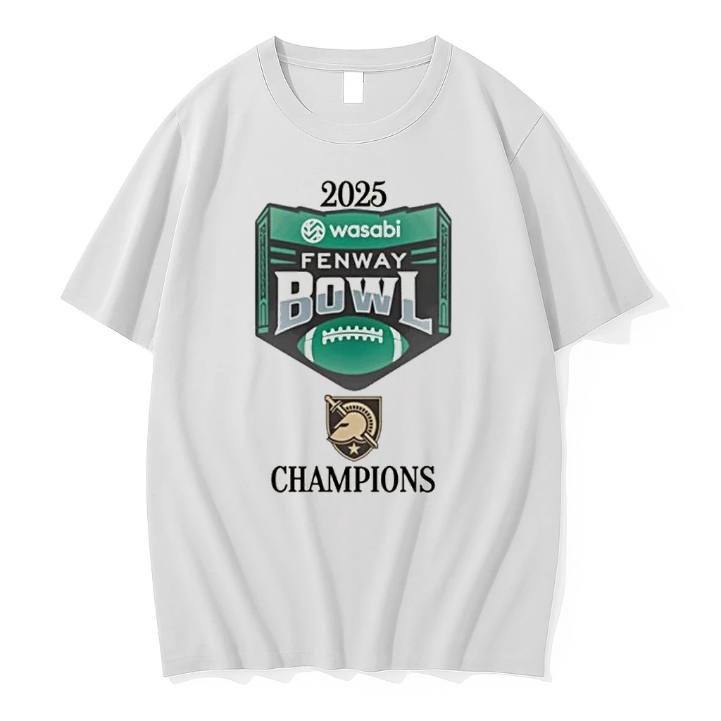 2025 Fenway Bowl Champions Army Black Knights Shirts