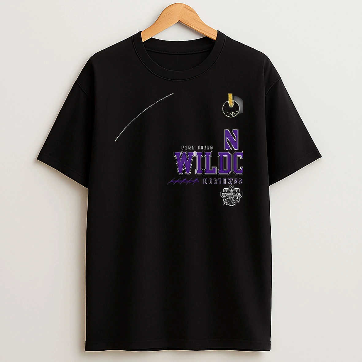 2025 Gameabove Sports Bowl Northwestern Wildcats Hash Marks Shirts