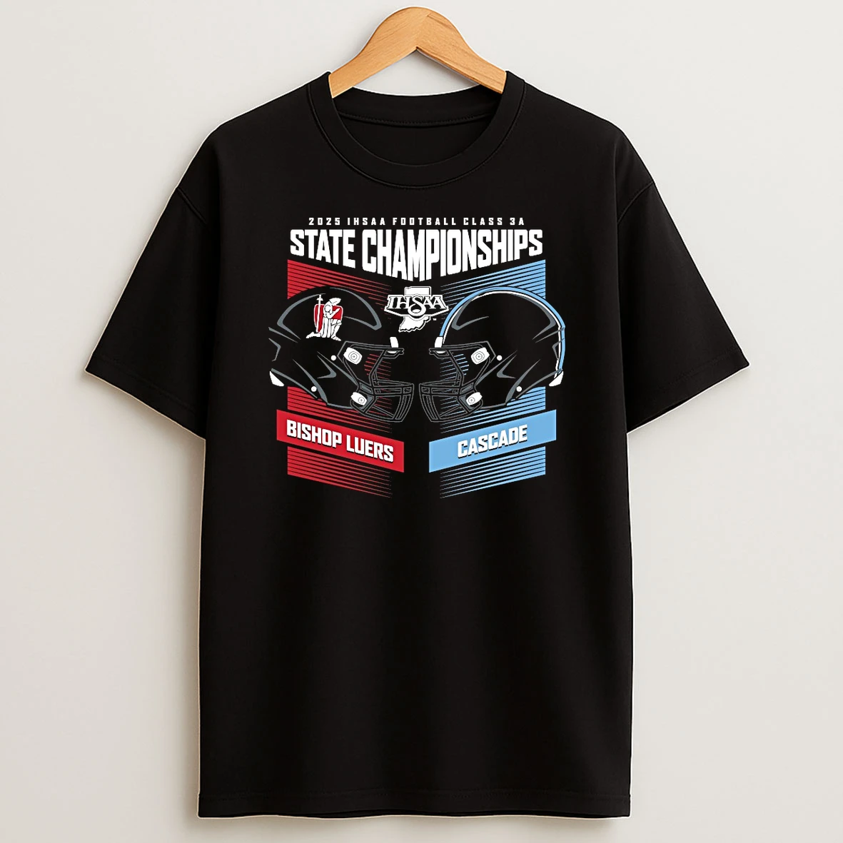 2025 Ihsaa Football State Championships Bishop Luers Vs Cascade High School Head To Head Class 5a Shirts