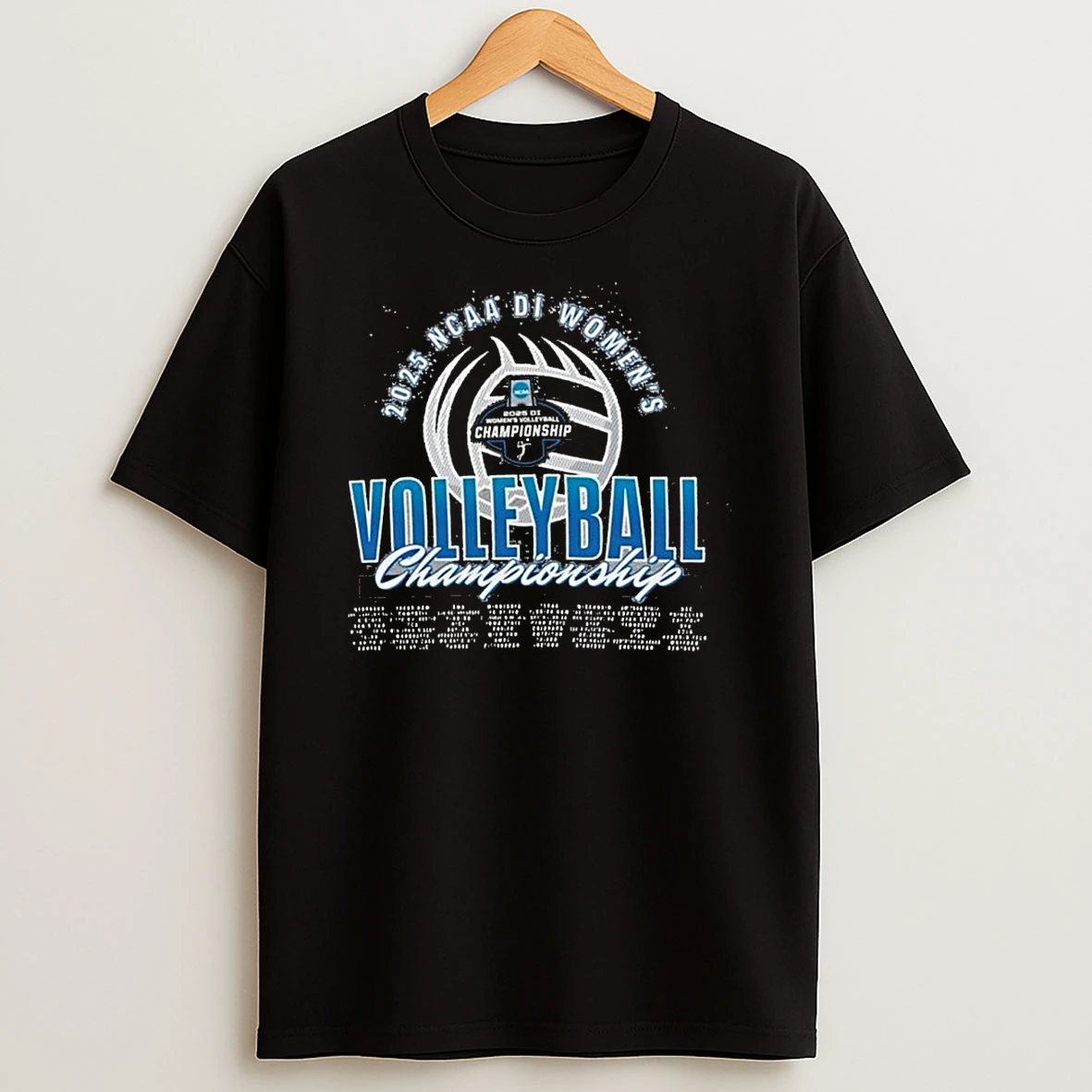 2025 Ncaa Di Womens Volleyball Championship 1st 2nd Rounds Shirts