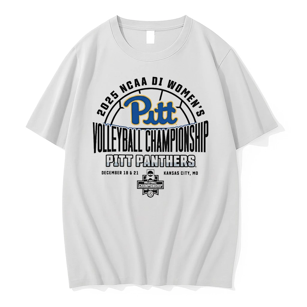 2025 Ncaa Division I Pitt Panthers 2025 Womens Volleyball Championships December 18 21 Kansas City Mo Shirts