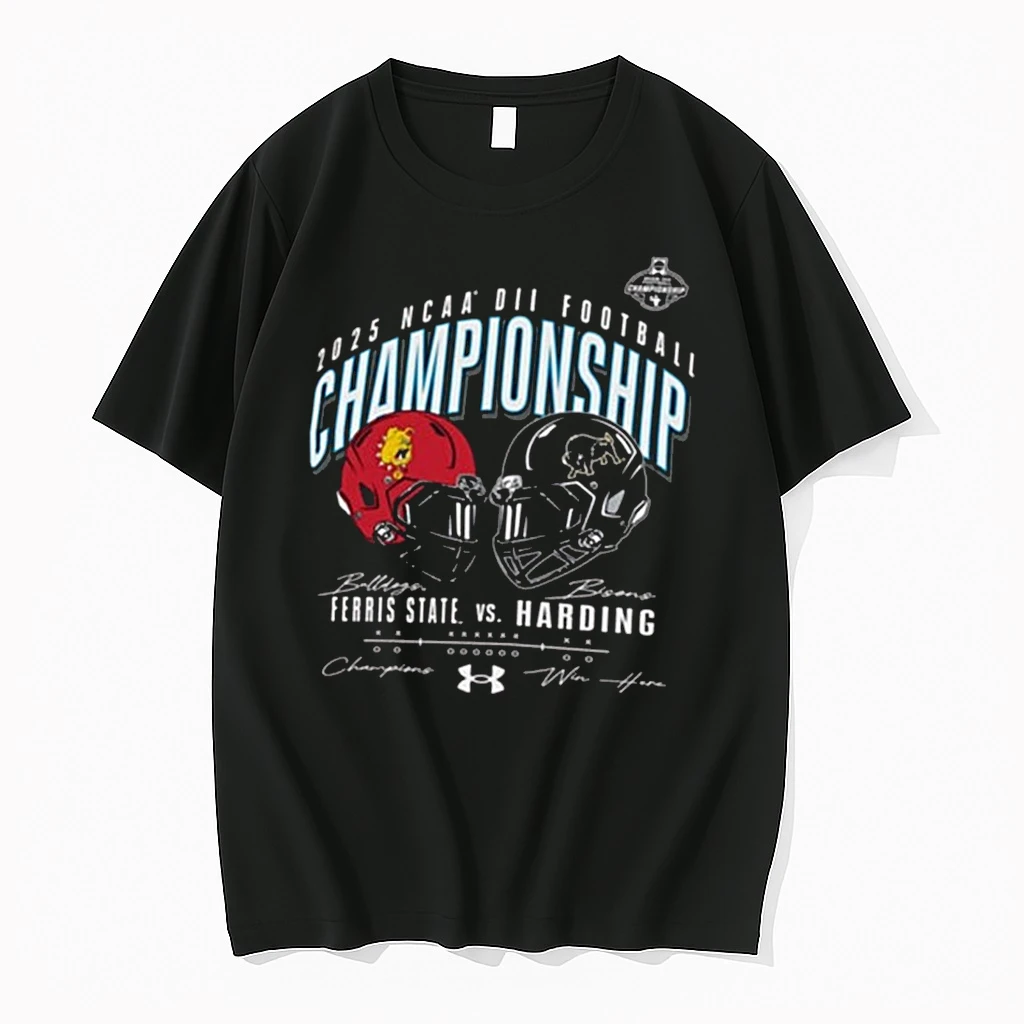2025 Ncaa Division Ii Football Championship Win Here Ferris State Vs Harding 20 Dec Helmets Shirts