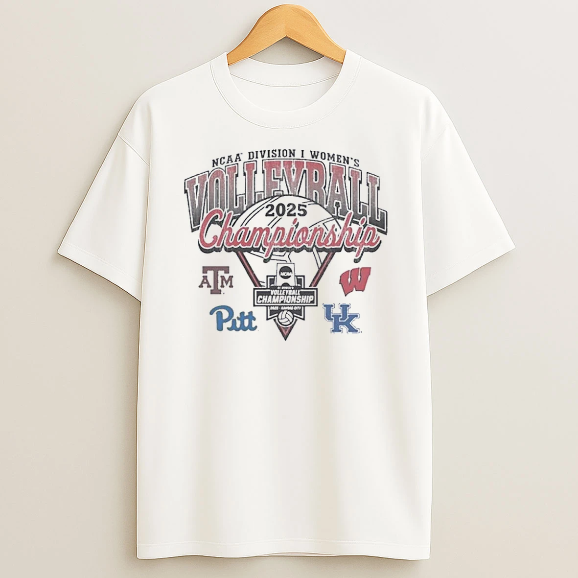 2025 Ncaa Womens Volleyball Final Four Aggies Badgers Panthers And Wildcats Shirts