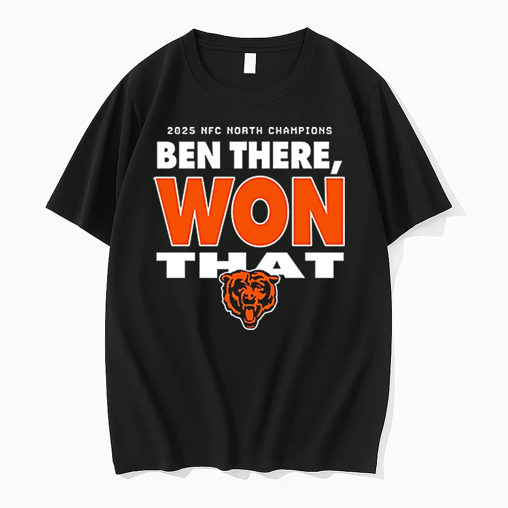 2025 Nfc North Champions Ben There Won That Chicago Bears Shirts