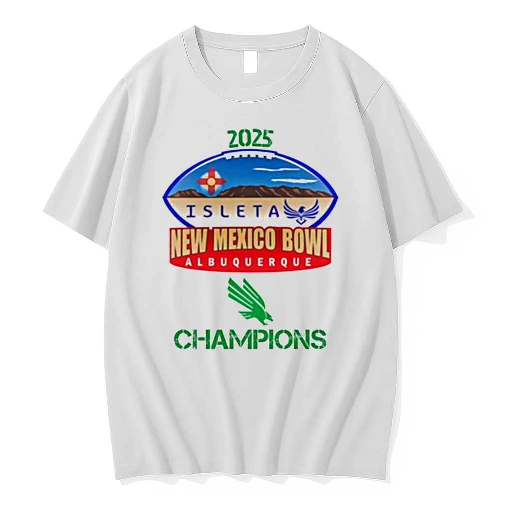2025 New Mexico Bowl Champions North Texas Mean Green Shirts