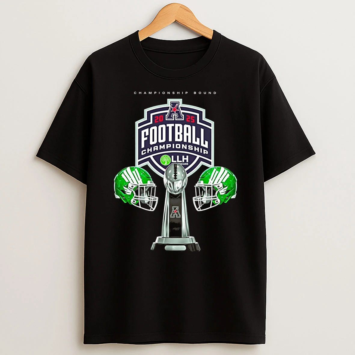 2025 North Texas Mean Green American Conference Football Championship Bound Shirts