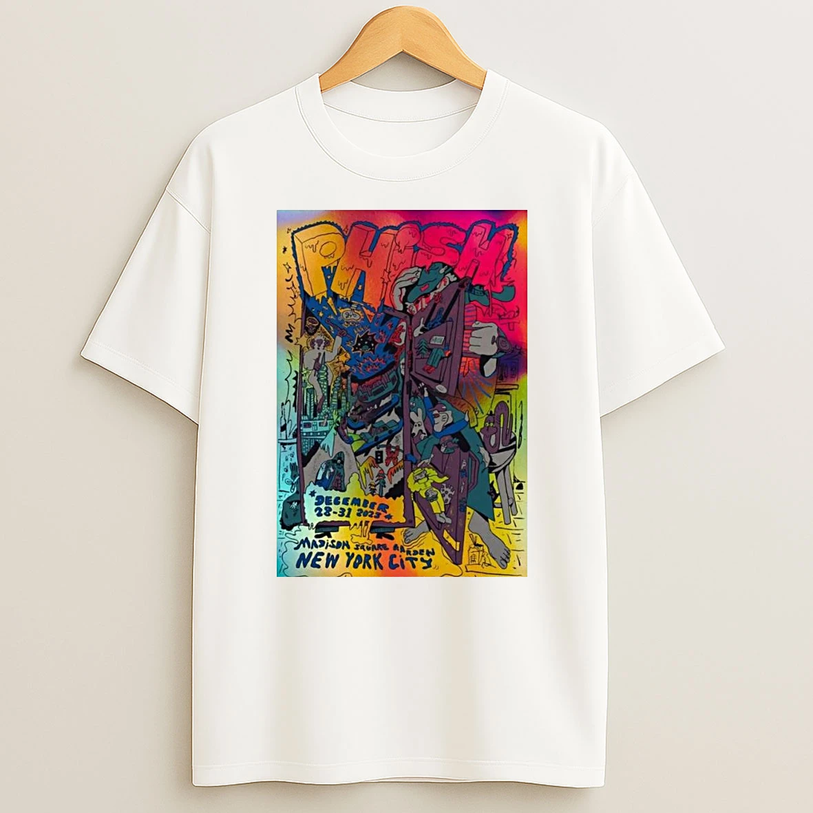 2025 Phish Madison Square Garden Shirts
