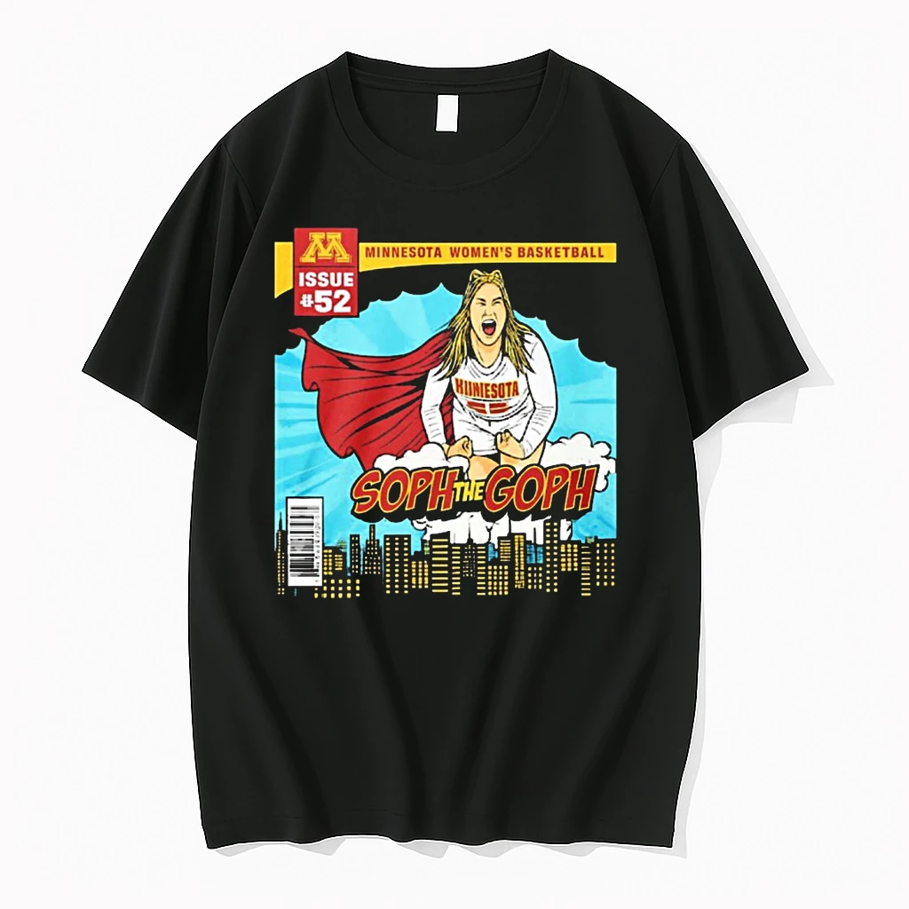 2025 Sophie Hart Minnesota Golden Gophers Womens Basketball Soph The Goph Superman Shirts