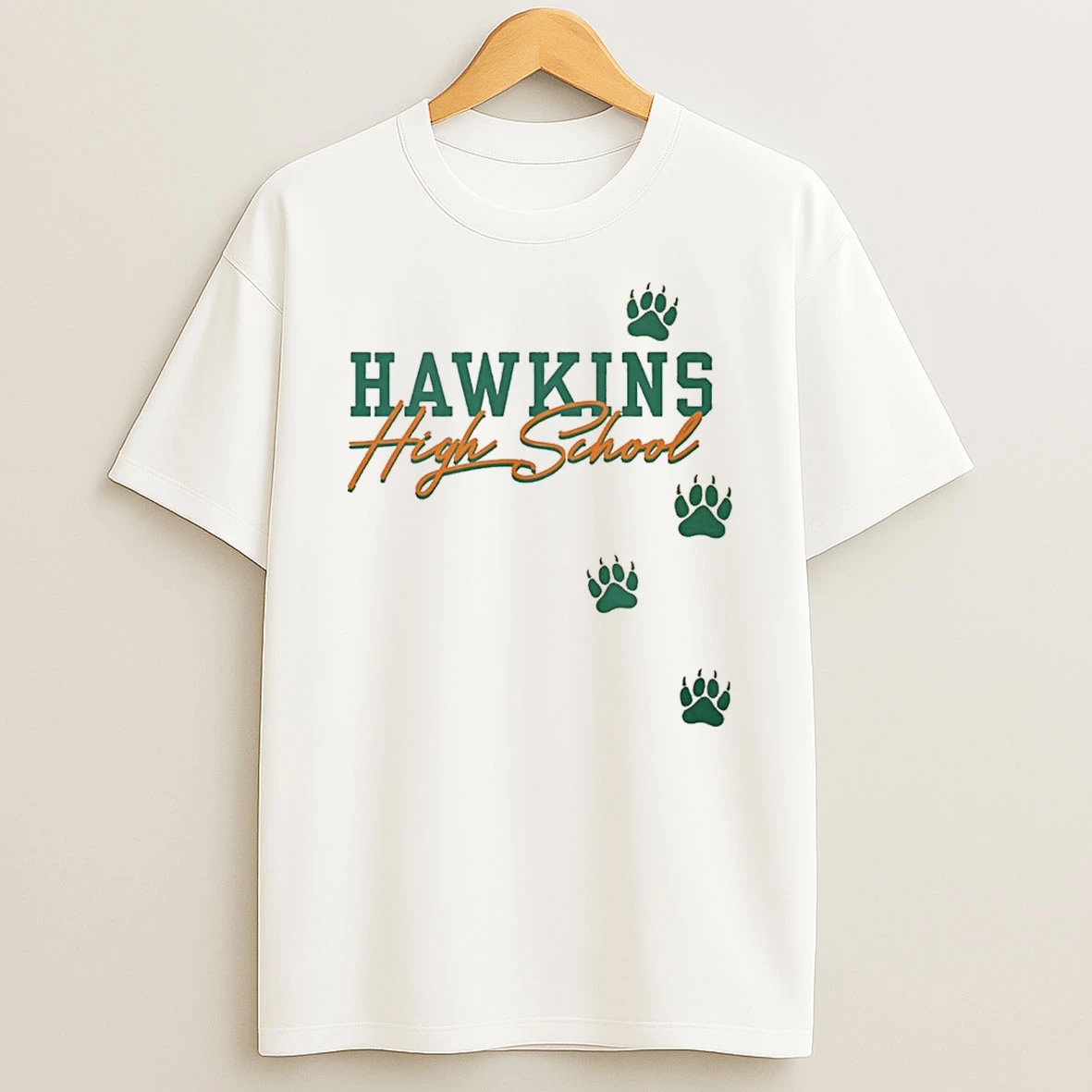 2025 Stranger Things Hawkins High School Tigers Shirts