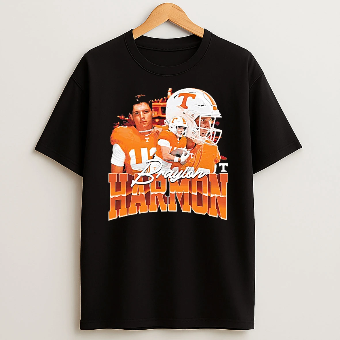 2025 Tennessee Vols Ncaa Football Braylon Harmon Graphic Shirts