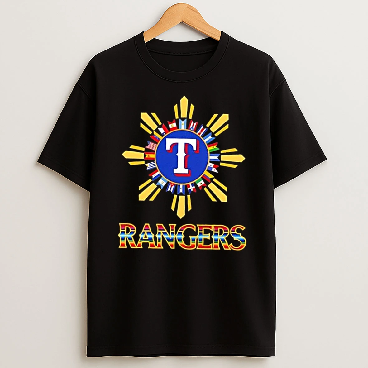 2025 Texas Rangers Baseball X Hispanic Shirts
