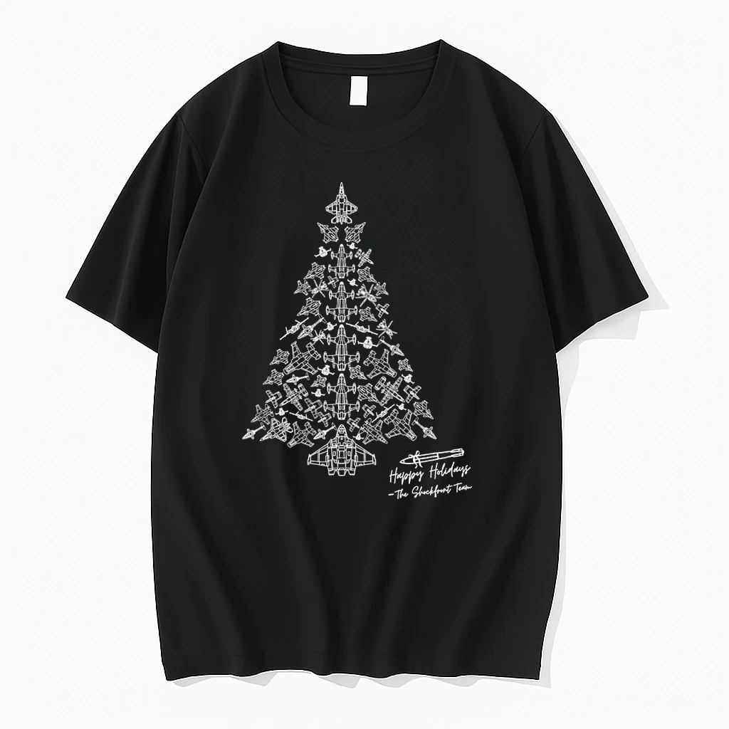 2025 The Shockfront Team Happy Holidays Christmas Tree Shirts