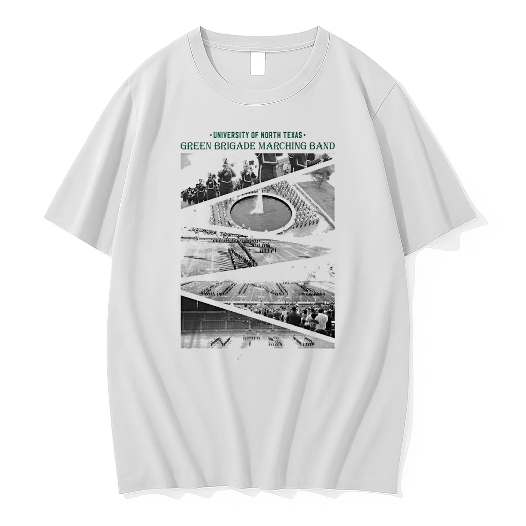 2025 University Of North Texas Green Brigade Marching Band Shirts