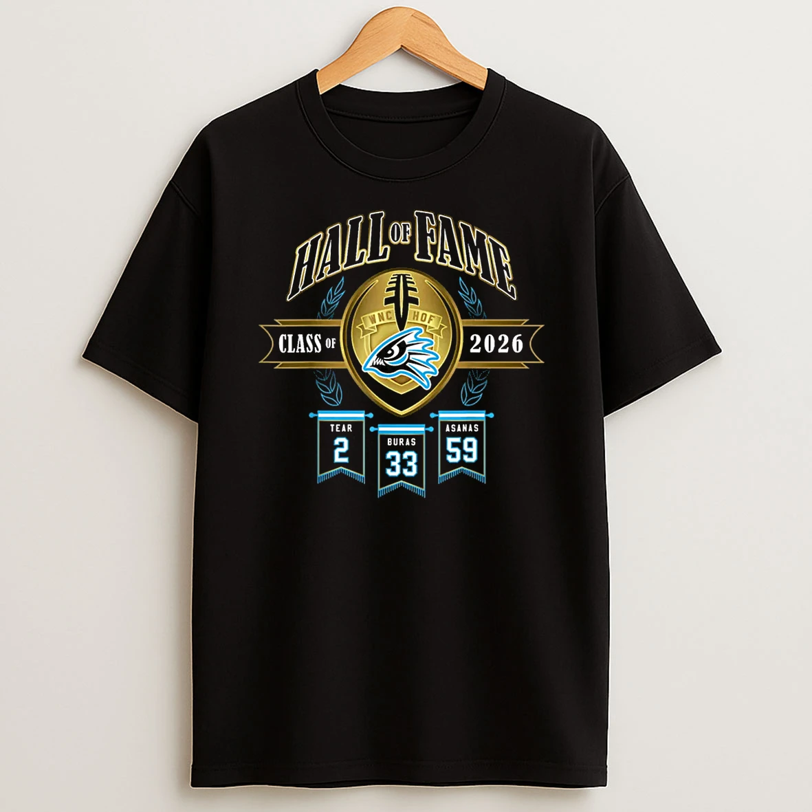 2026 Hof Piranhas Flag Football 2 33 59 Shirts