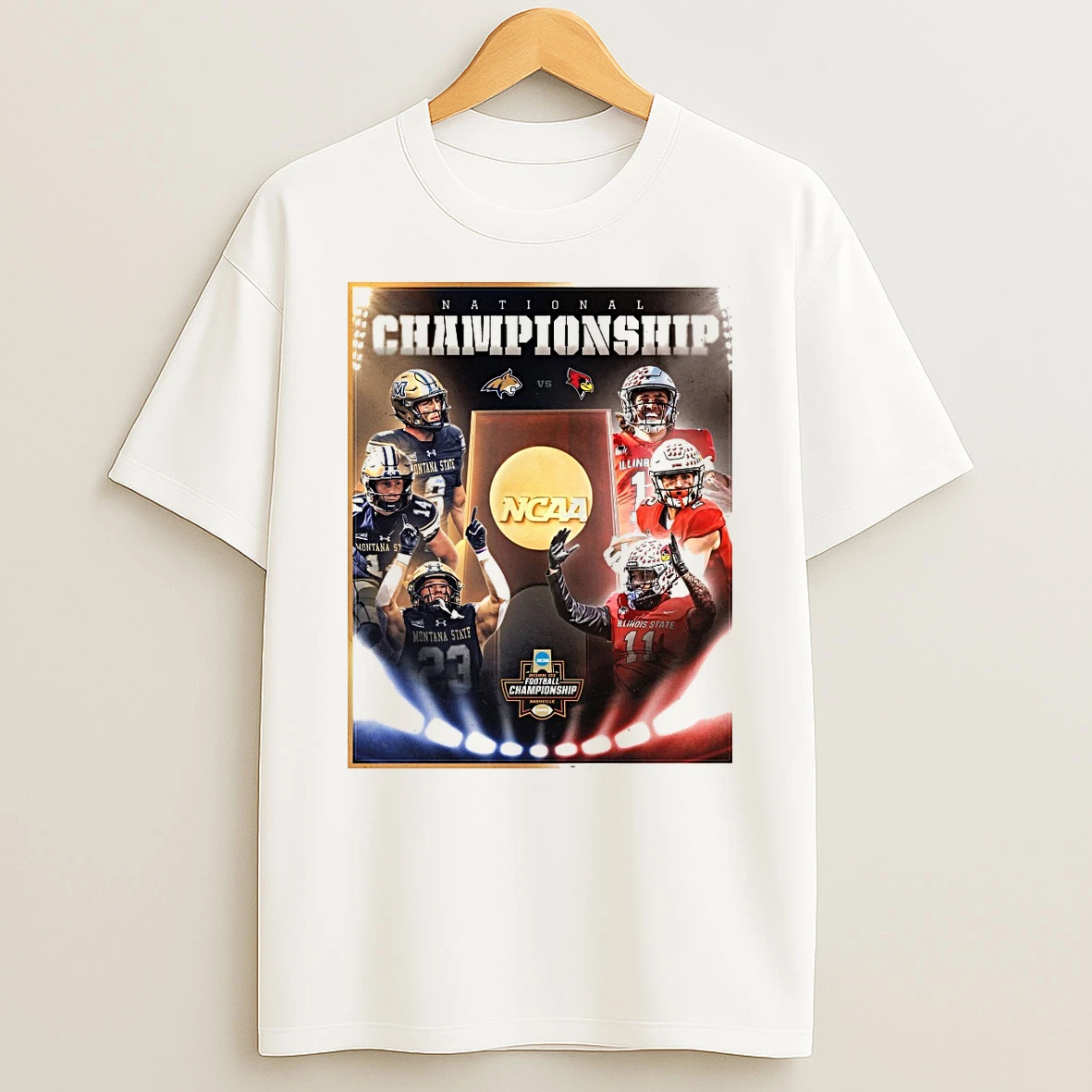 2026 Ncaa Division I Fcs Montana State Bobcats Vs Illinois State Redbirds Shirts