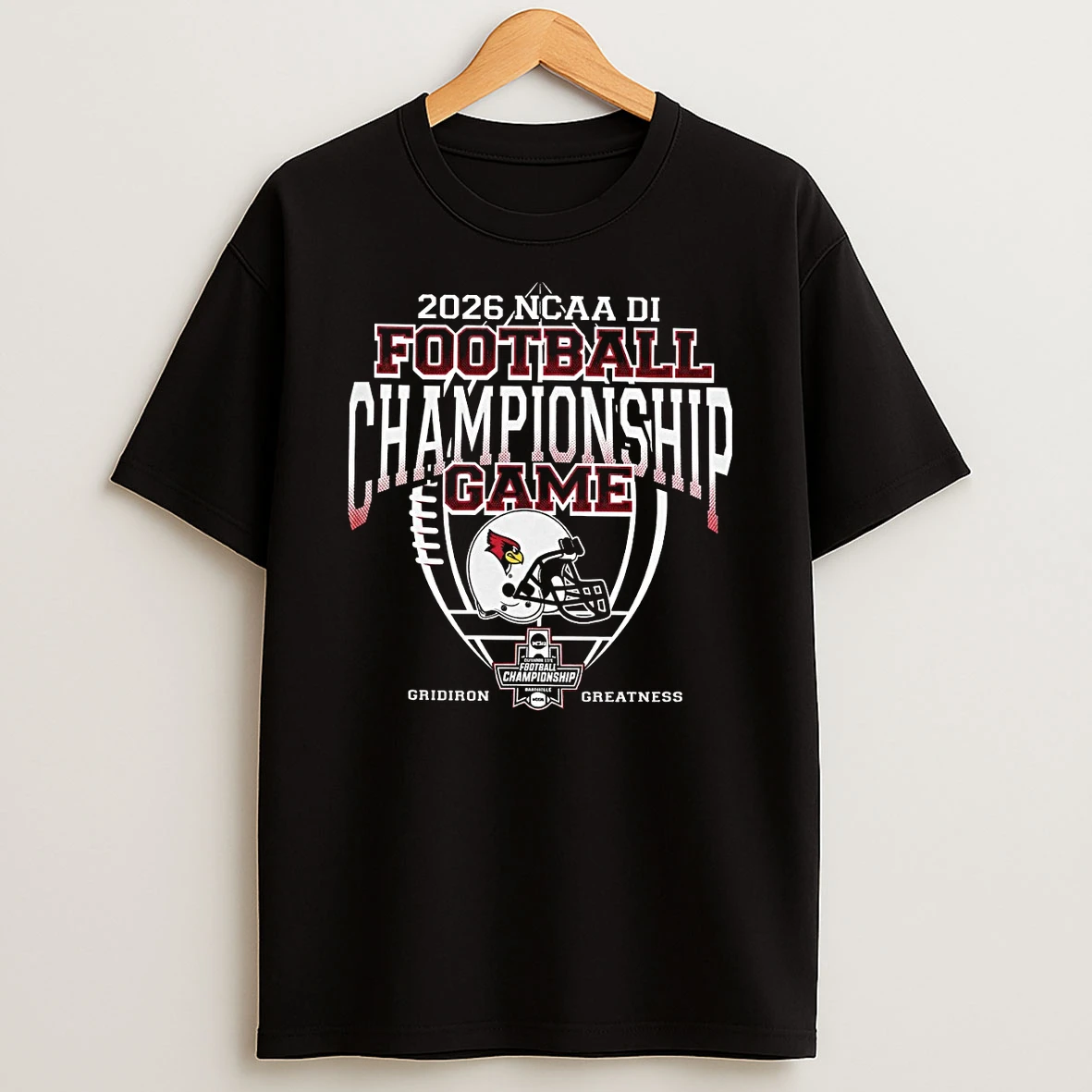 2026 Ncaa Division Iii Football Championship Game Illinois State Redbirds Gridiron Greatness Shirts