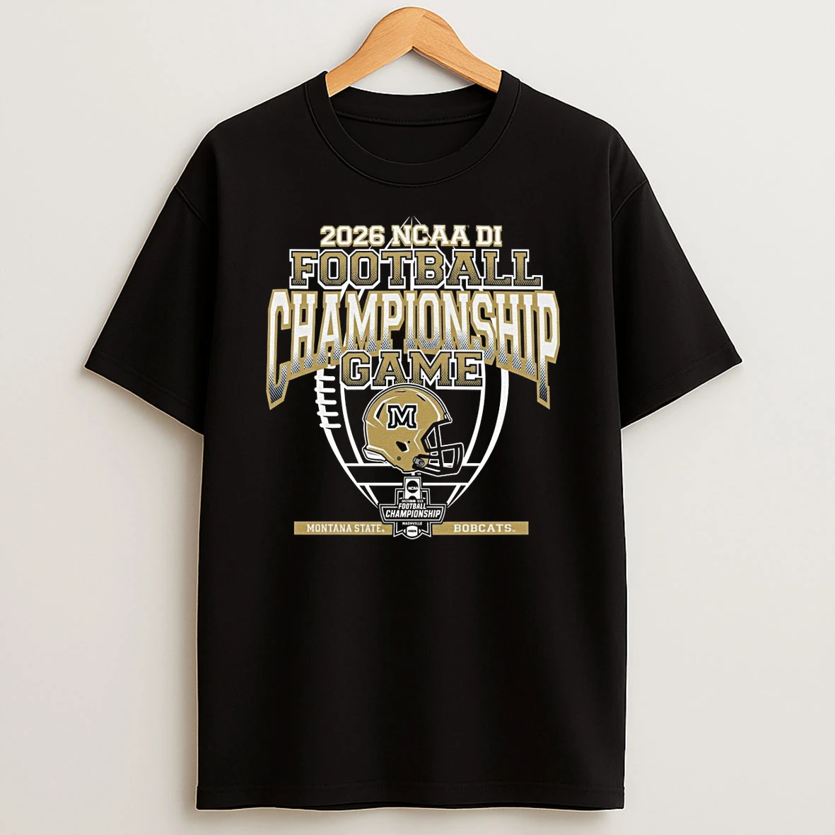 2026 Ncaa Division Iii Football Championship Game Montana State Bobcats Helmets Shirts